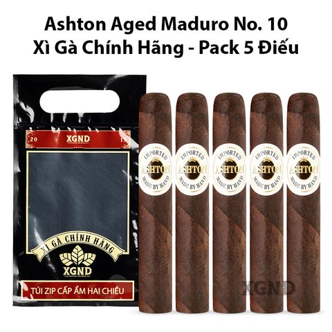 Cigar Ashton Aged Maduro No 10 - Xì Gà Chính Hãng
