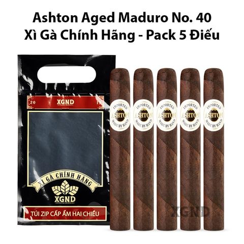 Cigar Ashton Aged Maduro No 40 - Xì Gà Chính Hãng