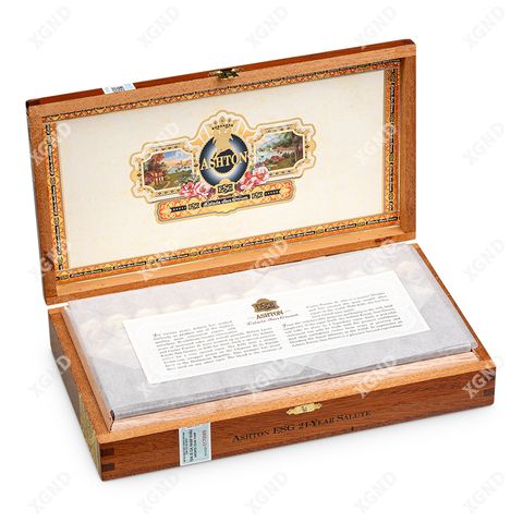 Cigar Ashton Estate Sun Grown ESG 21 Year Salute - Xì Gà Chính Hãng