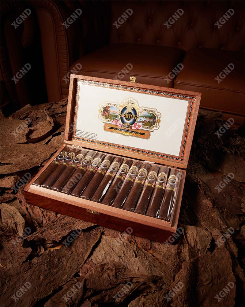 Cigar Ashton Estate Sun Grown ESG 21 Year Salute - Xì Gà Chính Hãng