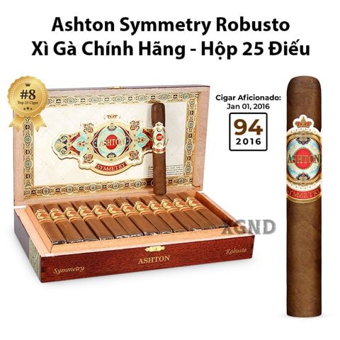 Cigar Ashton Symmetry Robusto - Xì Gà Chính Hãng