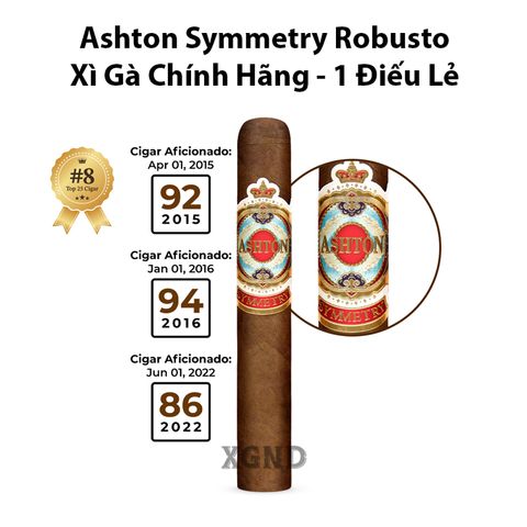 Cigar Ashton Symmetry Robusto - Xì Gà Chính Hãng