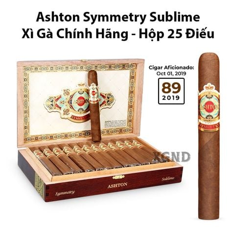 Cigar Ashton Symmetry Sublime - Xì Gà Chính Hãng