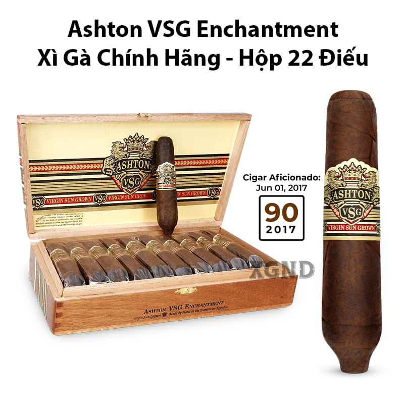 Cigar Ashton VSG Enchantment - Xì Gà Dominica Chính Hãng