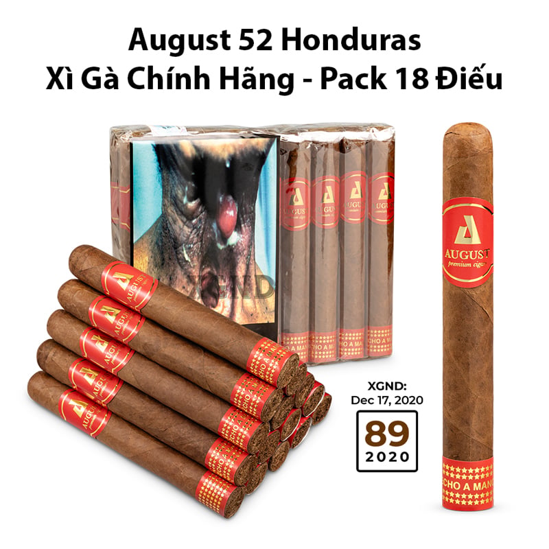 Cigar August 52 - Xì Gà Honduras Chính Hãng