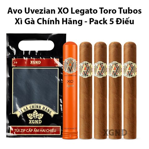 Cigar Avo Uvezian XO Legato Toro Tubos - Xì Gà Chính Hãng