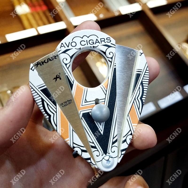 Dao Cắt Xì Gà 2 Lưỡi AVO Xikar Cutter