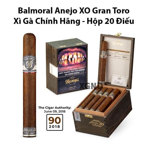 Cigar Balmoral Anejo XO Gran Toro - Xì Gà Chính Hãng