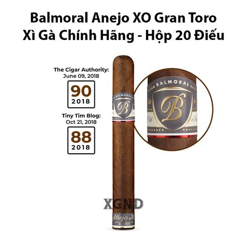 Cigar Balmoral Anejo XO Gran Toro - Xì Gà Chính Hãng