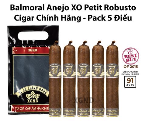 Cigar Balmoral Anẽjo XO Petit Robusto - Xì Gà Dominica Chính Hãng