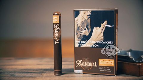 Cigar Balmoral Corona Tubos - Xì Gà Dominica Chính Hãng