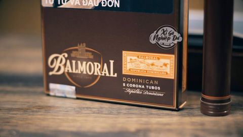 Cigar Balmoral Corona Tubos - Xì Gà Dominica Chính Hãng