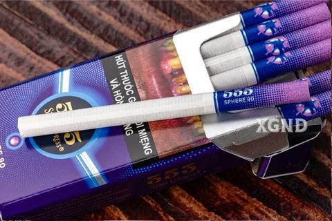 Thuốc Lá 555 State Express Sphere 90 - Thuốc Lá Bấm Việt Quất