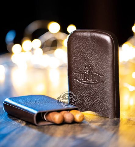 Bao Da Đựng Xì Gà Du Lịch Toscano - Phụ Kiện Bảo Quản Xì Gà Giá Rẻ