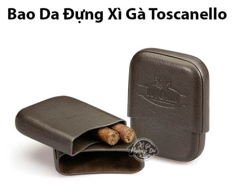 Bao Da Xì Gà Mini Toscanello - Phụ Kiện Bảo Quản Xì Gà Giá Rẻ