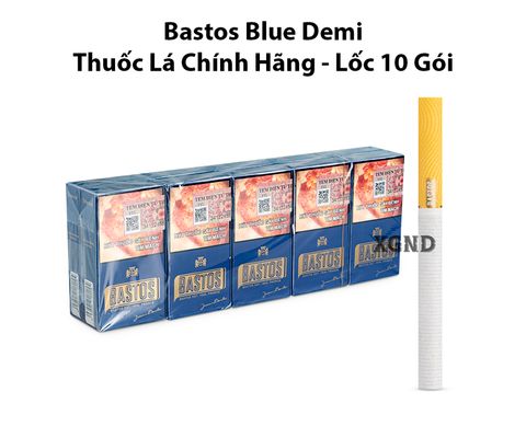 Thuốc lá Bastos Blue Demi - Thuốc Lá Bastos Xanh Demi Chính Hãng