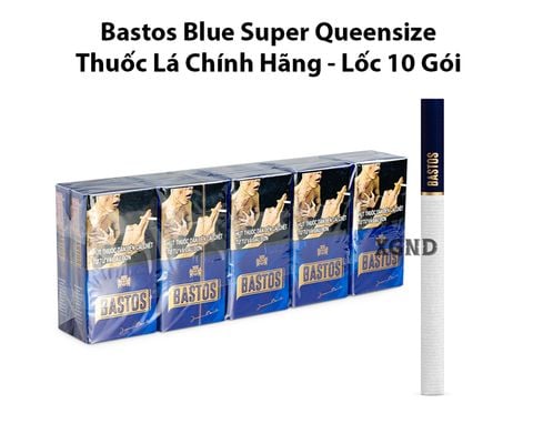 Thuốc lá Bastos Blue Super Queensize Chính Hãng