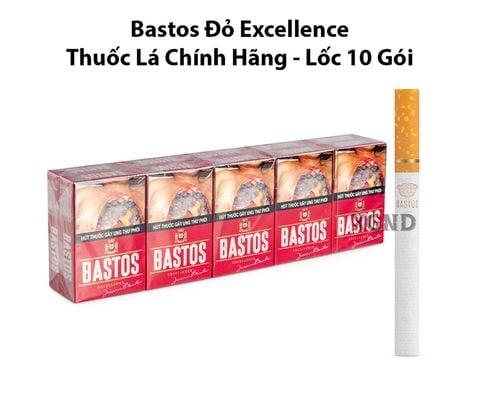 Thuốc lá Bastos Đỏ Excellence - Thuốc Lá Bastos Đỏ Chính Hãng