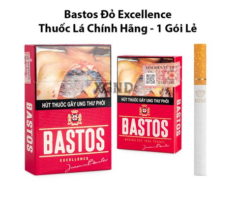 Thuốc lá Bastos Đỏ Excellence - Thuốc Lá Bastos Đỏ Chính Hãng