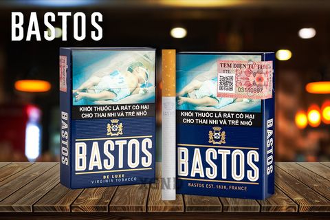 Thuốc lá Bastos Xanh Deluxe - Thuốc Lá Bastos Xanh Chính Hãng