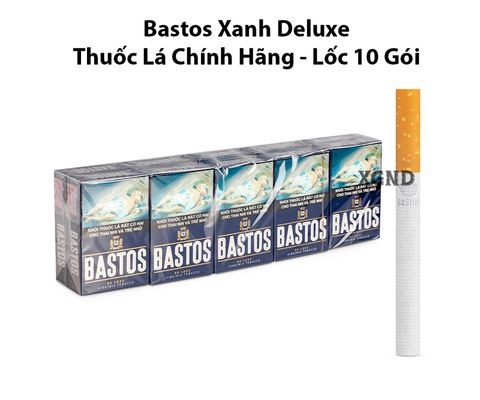 Thuốc lá Bastos Xanh Deluxe - Thuốc Lá Bastos Xanh Chính Hãng