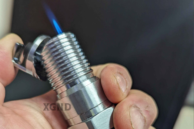 Bật Lửa Khò 1 Tia CAO Flathead Spark Plug - Phụ Kiện Xì Gà Chính Hãng