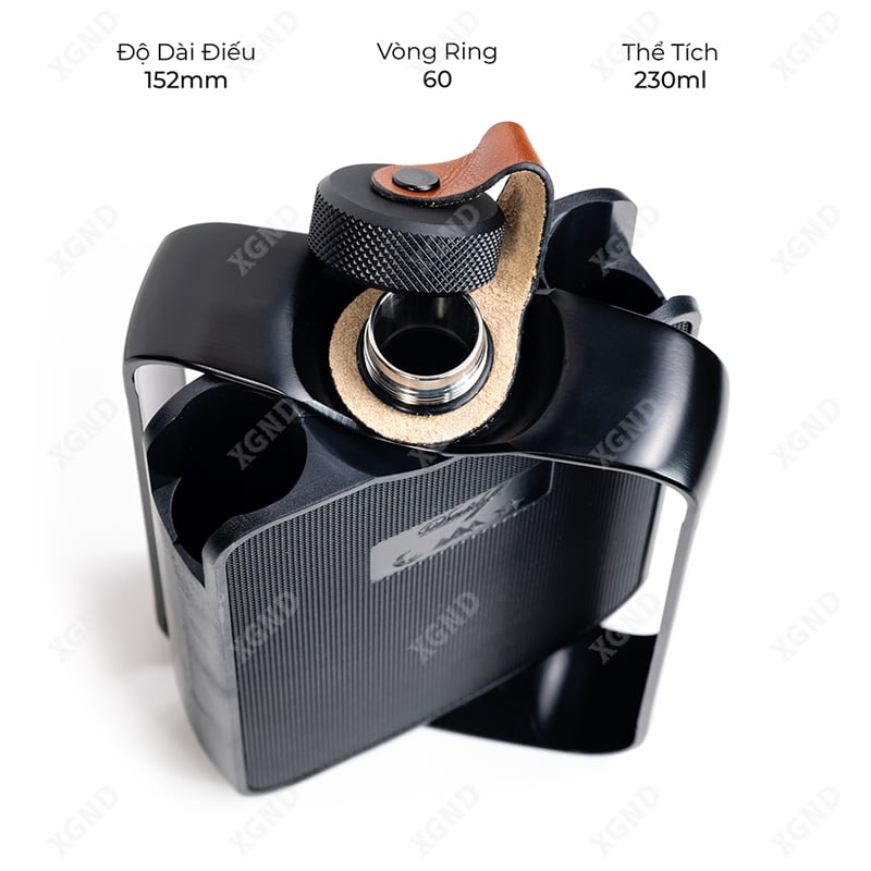 Bình Rượu Đựng 2 Điếu Xì Gà Davidoff Discovery Cigar Flask