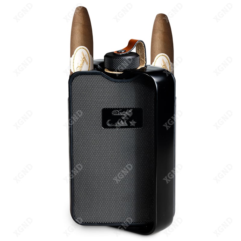 Bình Rượu Đựng 2 Điếu Xì Gà Davidoff Discovery Cigar Flask