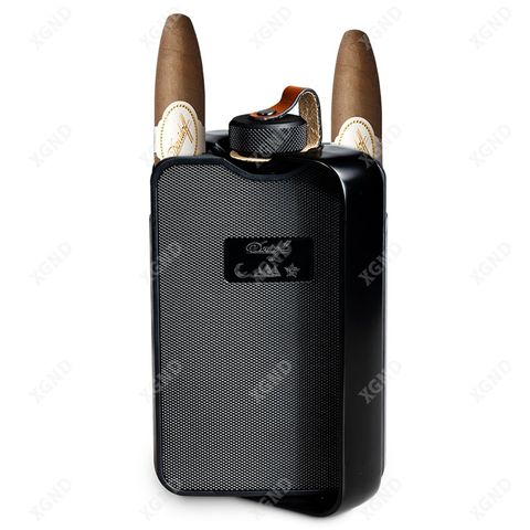 Bình Rượu Đựng 2 Điếu Xì Gà Davidoff Discovery Cigar Flask Chính Hãng