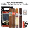 Combo Xì Gà Nhập Môn No 1 - Xì Gà Dành Cho Người Mới Kèm Túi Ủ XGND