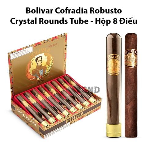 Cigar Bolivar Cofradia Crystal Tube - Xì Gà Chính Hãng