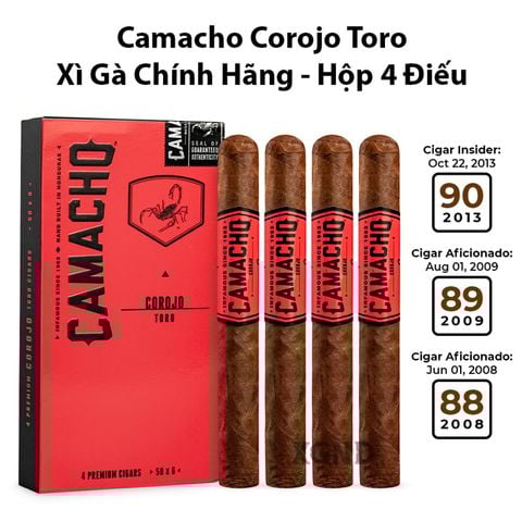 Cigar Camacho Corojo Toro - Xì Gà Chính Hãng