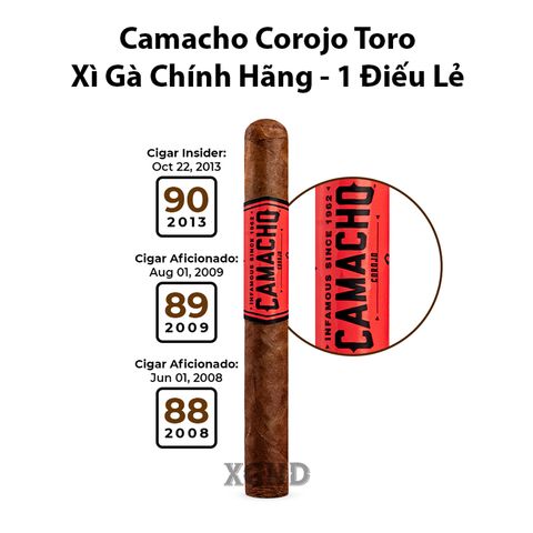 Cigar Camacho Corojo Toro - Xì Gà Chính Hãng