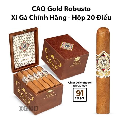 Cigar CAO Gold Robusto - Xì Gà Chính Hãng
