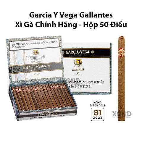 Cigar Garcia Y Vega Gallantes - Xì Gà Chính Hãng