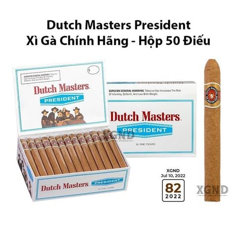 Cigar Dutch Masters President - Xì Gà Chính Hãng