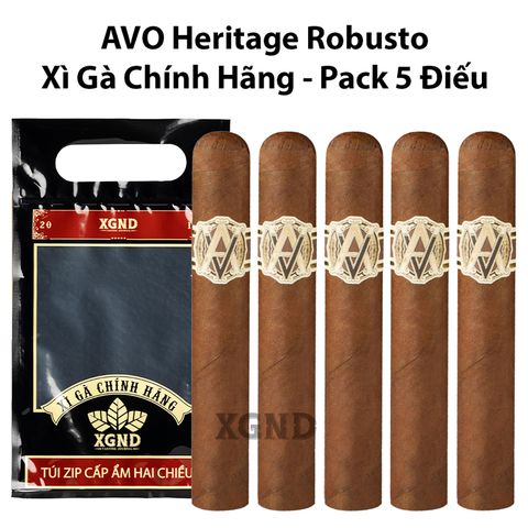 Cigar AVO Heritage Robusto - Xì Gà Chính Hãng