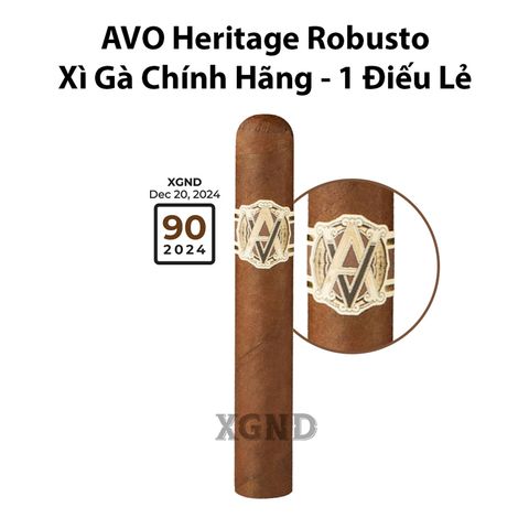 Cigar AVO Heritage Robusto - Xì Gà Chính Hãng