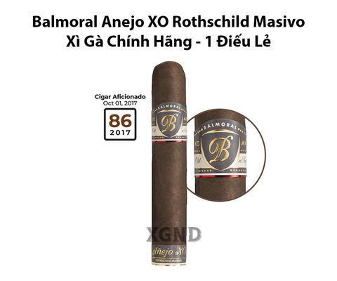 Cigar Balmoral Anejo XO Rothschild Masivo - Xì Gà Dominica Chính Hãng