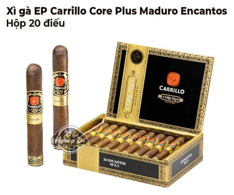 Cigar EP Carrillo Core Plus Maduro Encantos - Xì Gà Dominica Chính Hãng