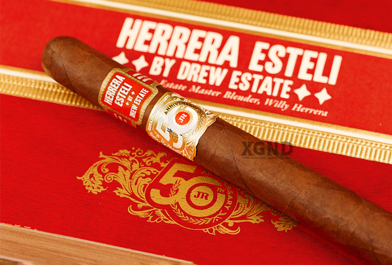 Cigar Herrera Esteli JR 50th Anniversary Churchill - Xì Gà Chính Hãng