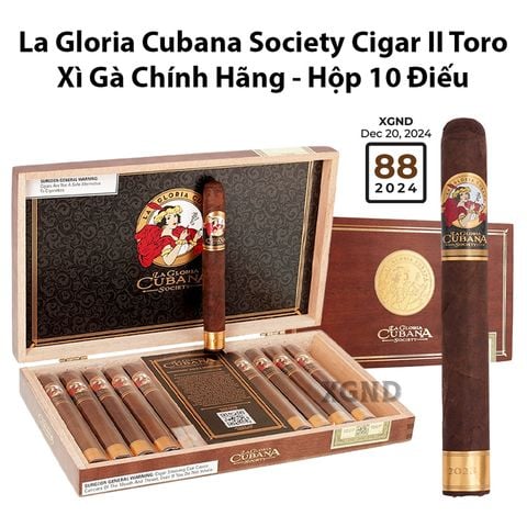 Cigar La Gloria Cubana Society Cigar II Toro - Xì Gà Chính Hãng