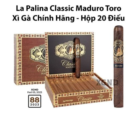 Cigar La Palina Classic Maduro Toro - Xì Gà Chính Hãng