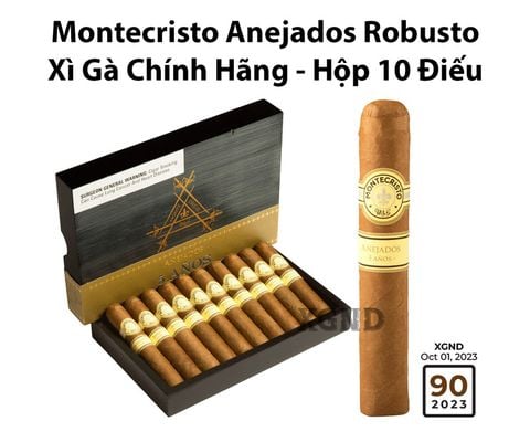Cigar Montecristo Anejados Robusto - Xì Gà Chính Hãng