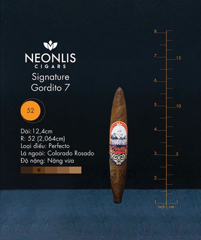 Cigar Neonlis Gordito 7 - Xì gà Việt Nam Chính hãng