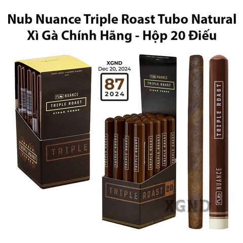 Cigar Nub Nuance Triple Roast Tubo Natural - Xì Gà Chính Hãng