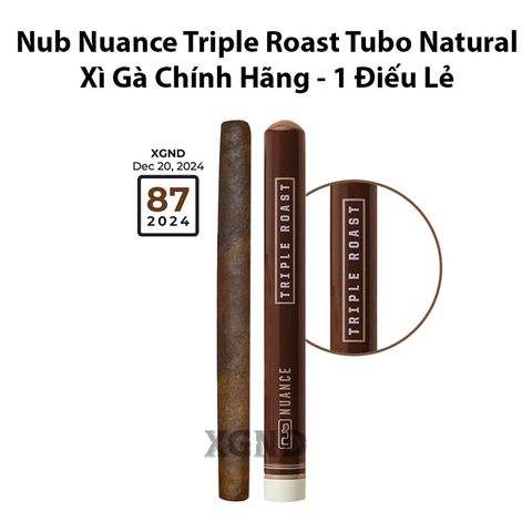 Cigar Nub Nuance Triple Roast Tubo Natural - Xì Gà Chính Hãng