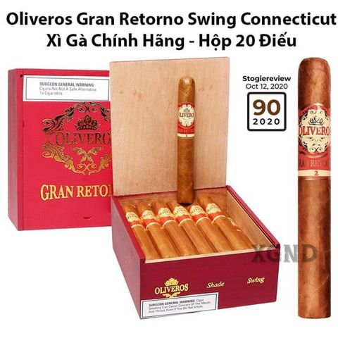 Cigar Oliveros Gran Retorno Swing Connecticut - Xì Gà Chính Hãng