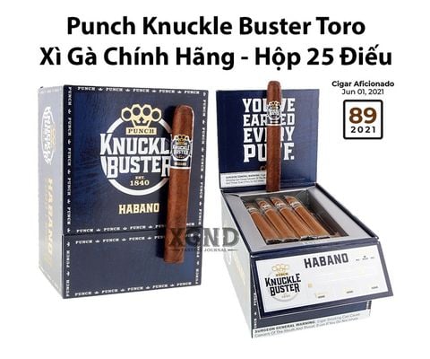 Cigar Punch Knuckle Buster Toro - Xì Gà Punch Chính Hãng