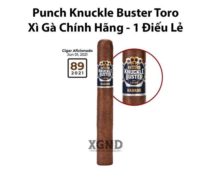 Bán Cigar Punch Knuckle Buster Toro Xì Gà Punch Chính Hãng